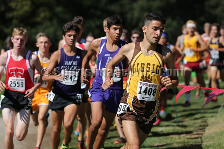 2015SIxcHSSeeded-031.JPG - 2015 Stanford Cross Country Invitational, September 26, Stanford Golf Course, Stanford, California.